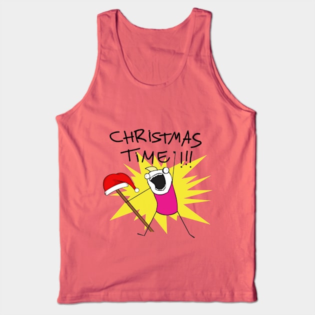 Christmas Time!!! Tank Top by Ocin